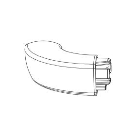Wall return in antibacterial PVC with bactericidal joints