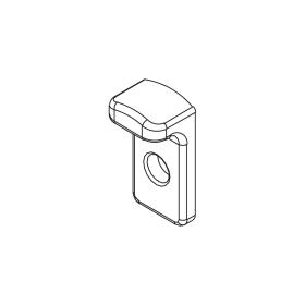 Optionnal support piece for wall return