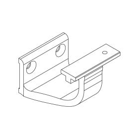 Self-locking bugled bracket 55 mm